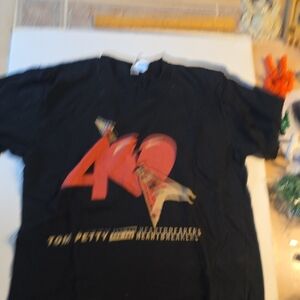 Tom Petty And The Heartbreakers Black T Shirt